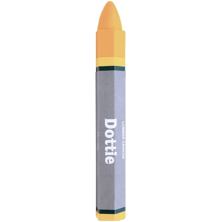 Dottie L.H. Dottie Yellow Lumber Crayon (3 Pack) DCY3P